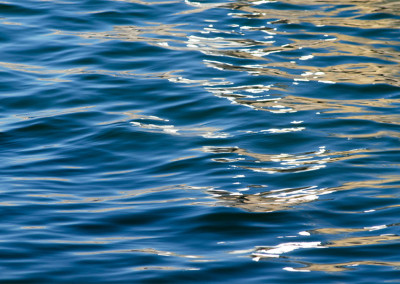 indigo water reflections as abstract image
