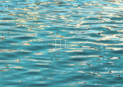 Shades of Turquoise reflections on water