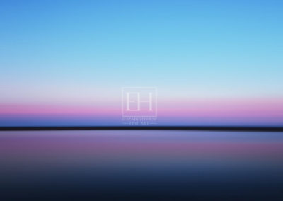 Interior Art Shades of Twilight Abstract Horizons fine art photography image by Canadian visual artist Elizabeth Hesp as interior art.