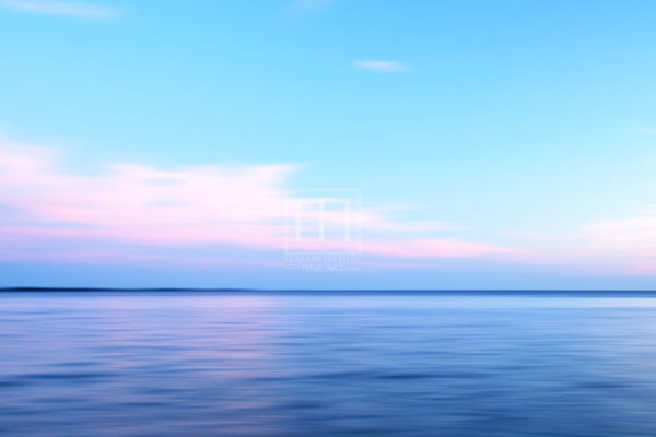 The Twilight Hour Abstract Horizons fine art photography image by Canadian visual artist Elizabeth Hesp as interior art.