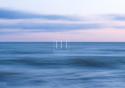 Rhythm of Waves Abstract Horizons fine art photography image by Canadian visual artist Elizabeth Hesp as interior art.