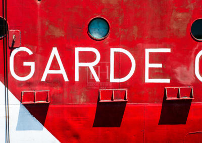 White on Red 2 fine art photography image from Kingston First Capital of Canada limited edition series created by Canadian visual artist Elizabeth Hesp as interior art.